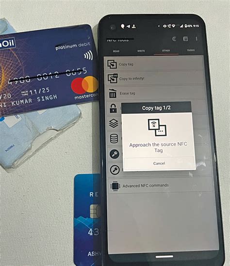 put nfc card on phone|clone nfc card to android.